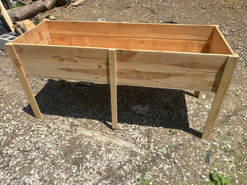 Handcrafted Cedar Raised Planters