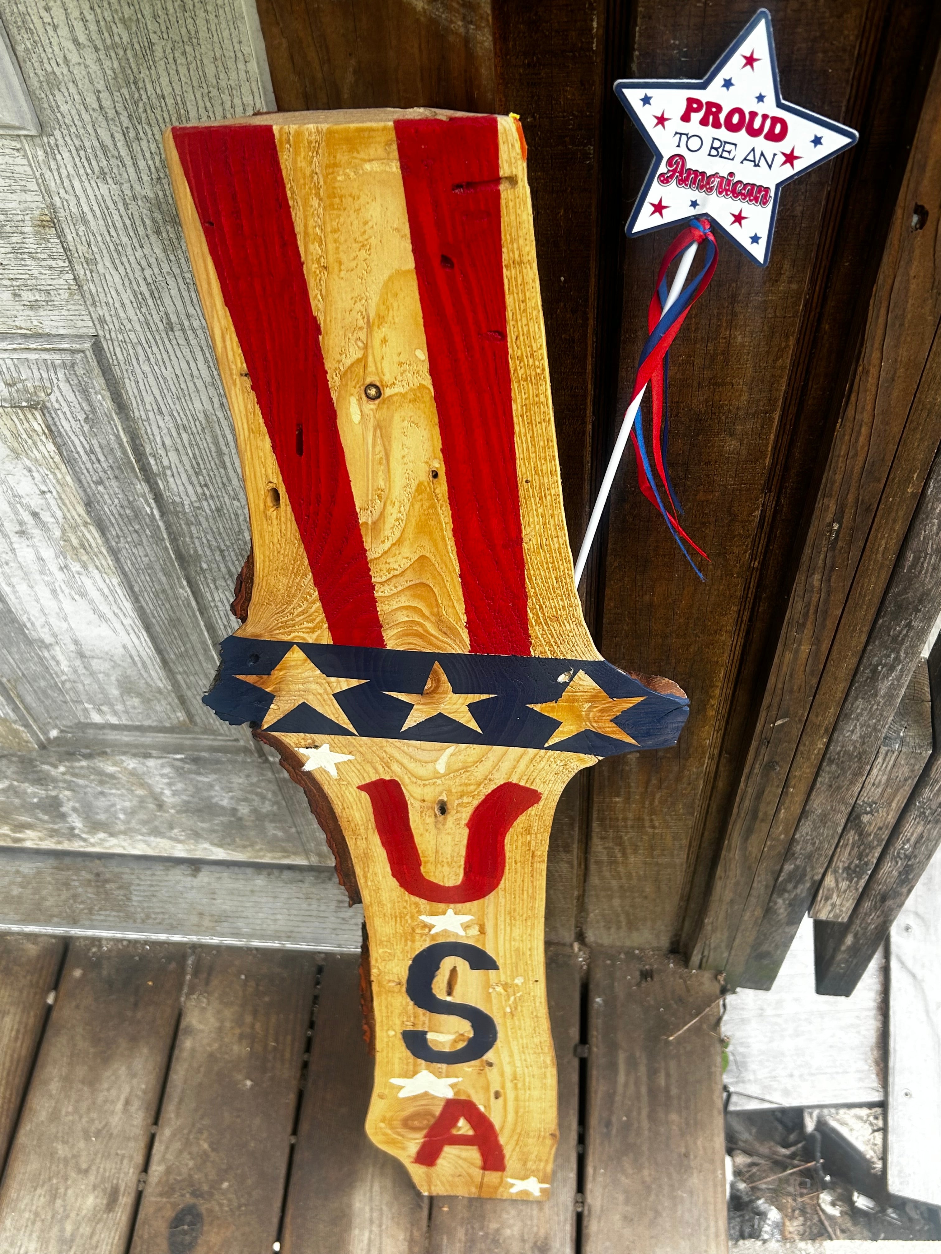 “Uncle Sam” Americana Wall Decor